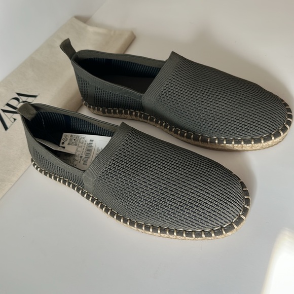Zara  Men’s Green Espadrilles Size 8 main image 13